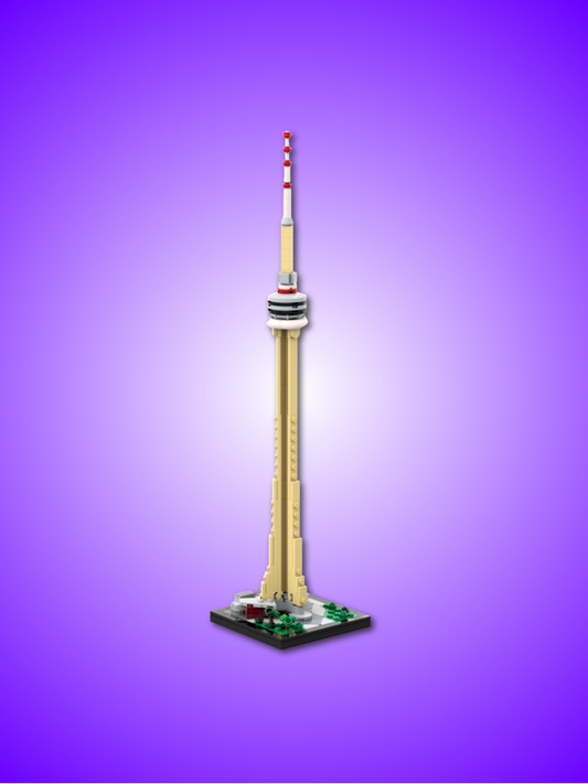Kit de construction LEGO Tour CN | Maquette du monument torontois à l'échelle 1:1400