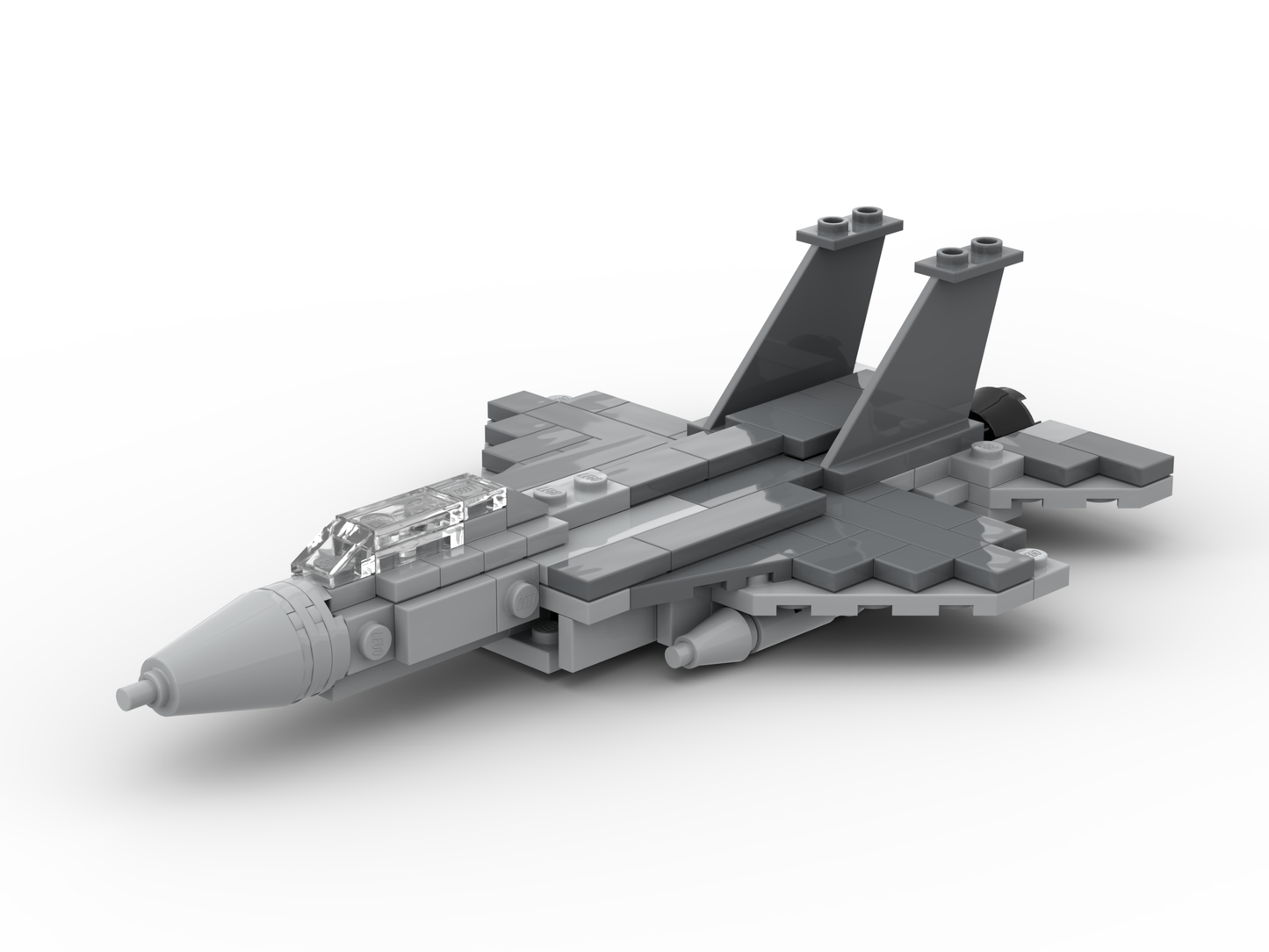 LEGO McDonnell Douglas F-15 Eagle MOC – PDF Building Instructions