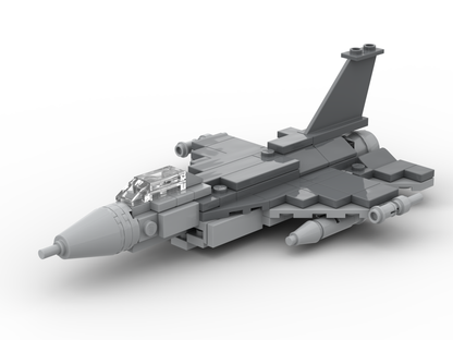 LEGO Lockheed Martin F-16 Fighting Falcon Jet Fighter MOC – PDF Building Instructions