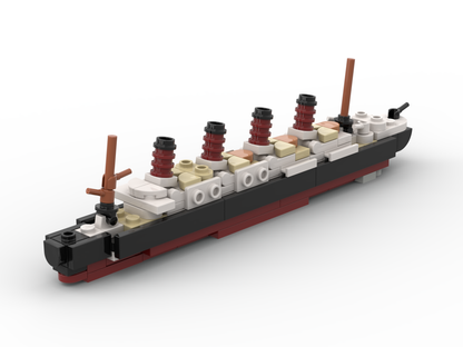 LEGO RMS Lusitania MOC - PDF Building Instructions