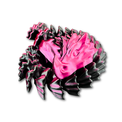 Bone Dragon Flexible Toy - 3D Printed PLA | Highly Articulated, Multiple Sizes Up to 156cm