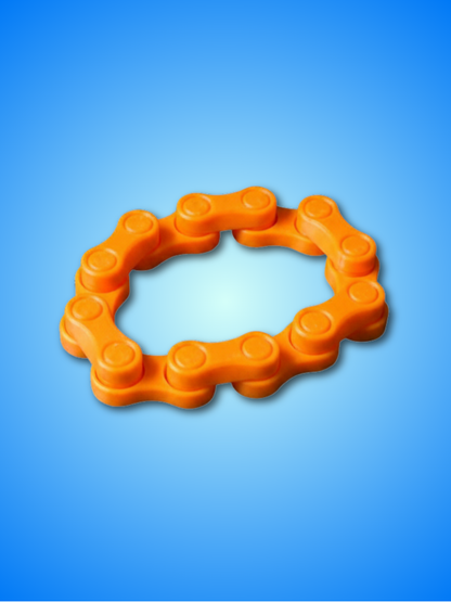 Flexibilná reťazová fidget hračka – 3D tlačený PLA | 3 veľkosti | Úľava od stresu a fidget na stôl