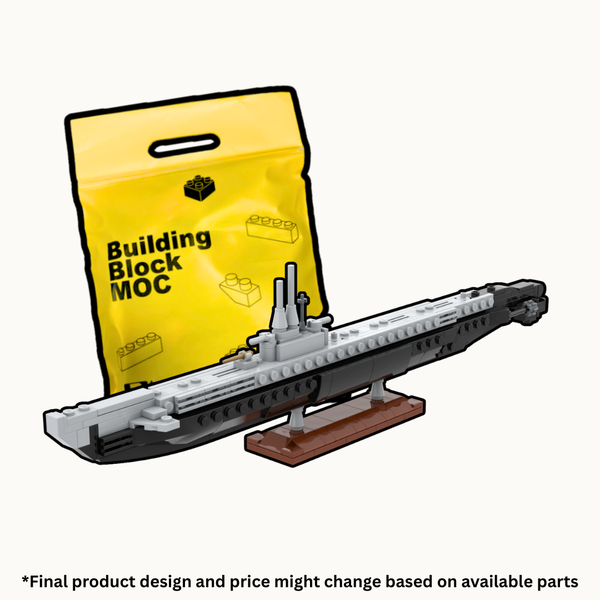 USS Bowfin Submarine - Gobricks MOC Kit