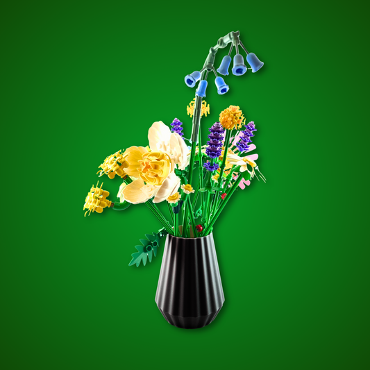 DAISY - Brick Flower Vase – Display Vase for LEGO® Botanical Flowers