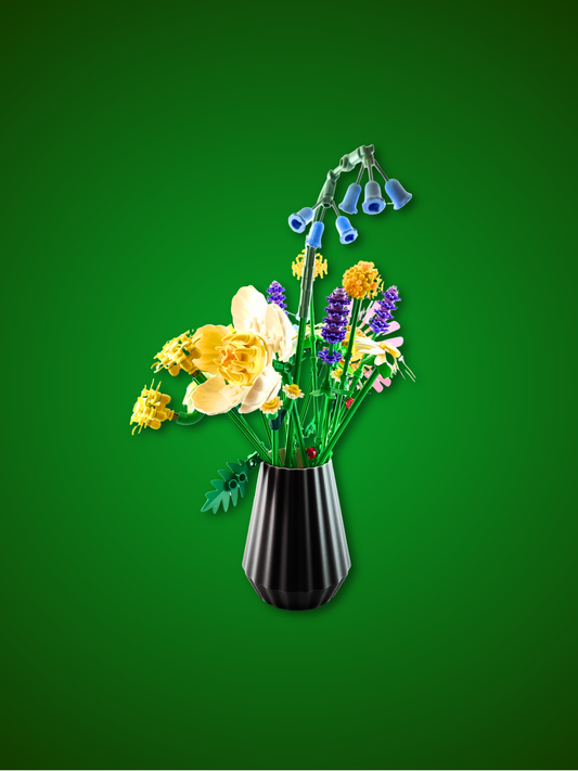 DAISY - Brick Flower Vase – Display Vase for LEGO® Botanical Flowers