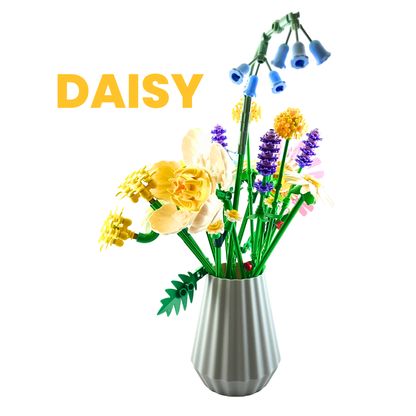DAISY - Brick Flower Vase – Display Vase for LEGO® Botanical Flowers