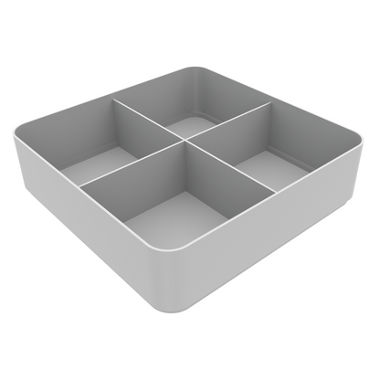 Trieur à double hauteur - Convient pour trier les LEGO®, les Gobricks, les boulons, les puzzles - Empilable avec couvercle