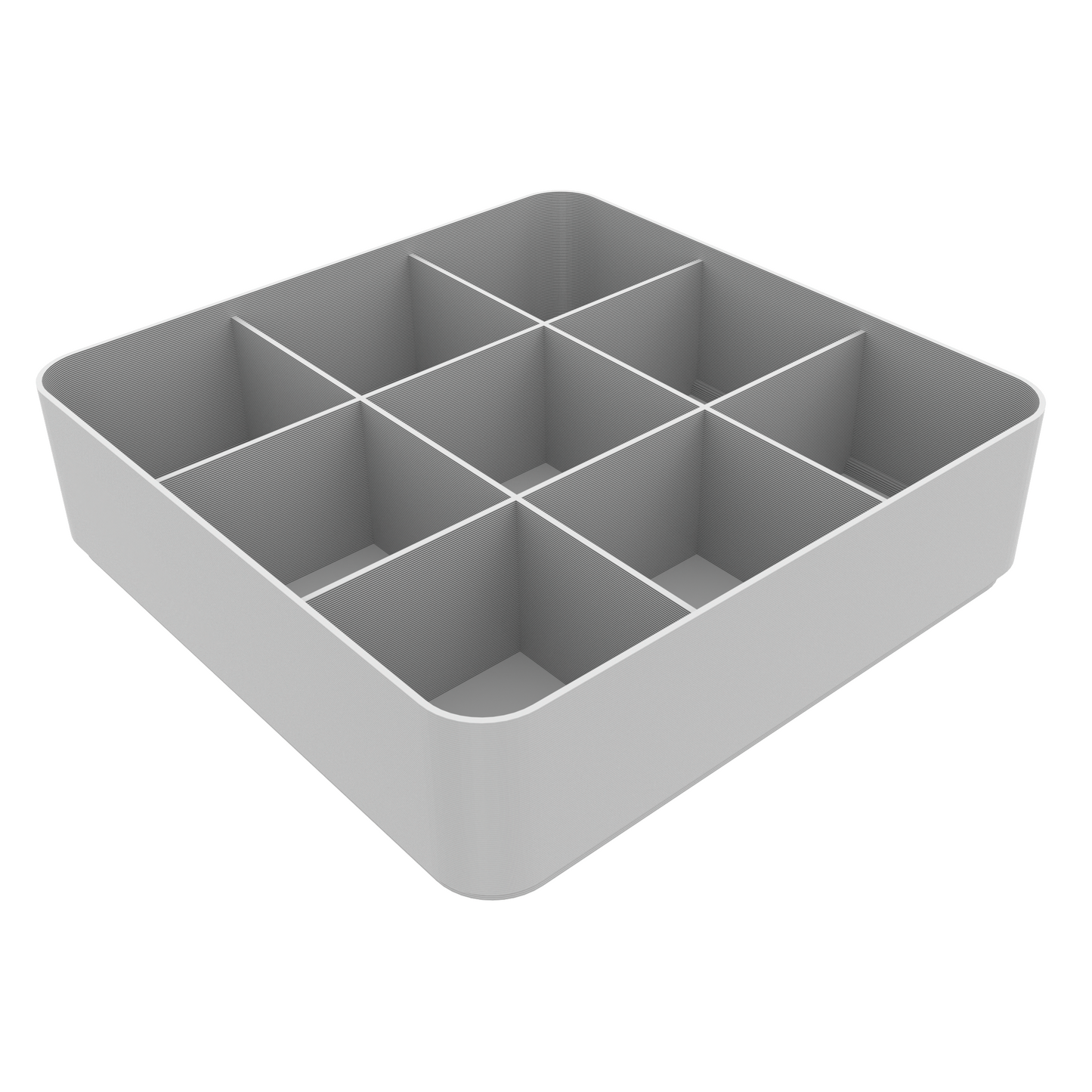 Trieur à double hauteur - Convient pour trier les LEGO®, les Gobricks, les boulons, les puzzles - Empilable avec couvercle