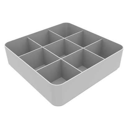 Trieur à double hauteur - Convient pour trier les LEGO®, les Gobricks, les boulons, les puzzles - Empilable avec couvercle