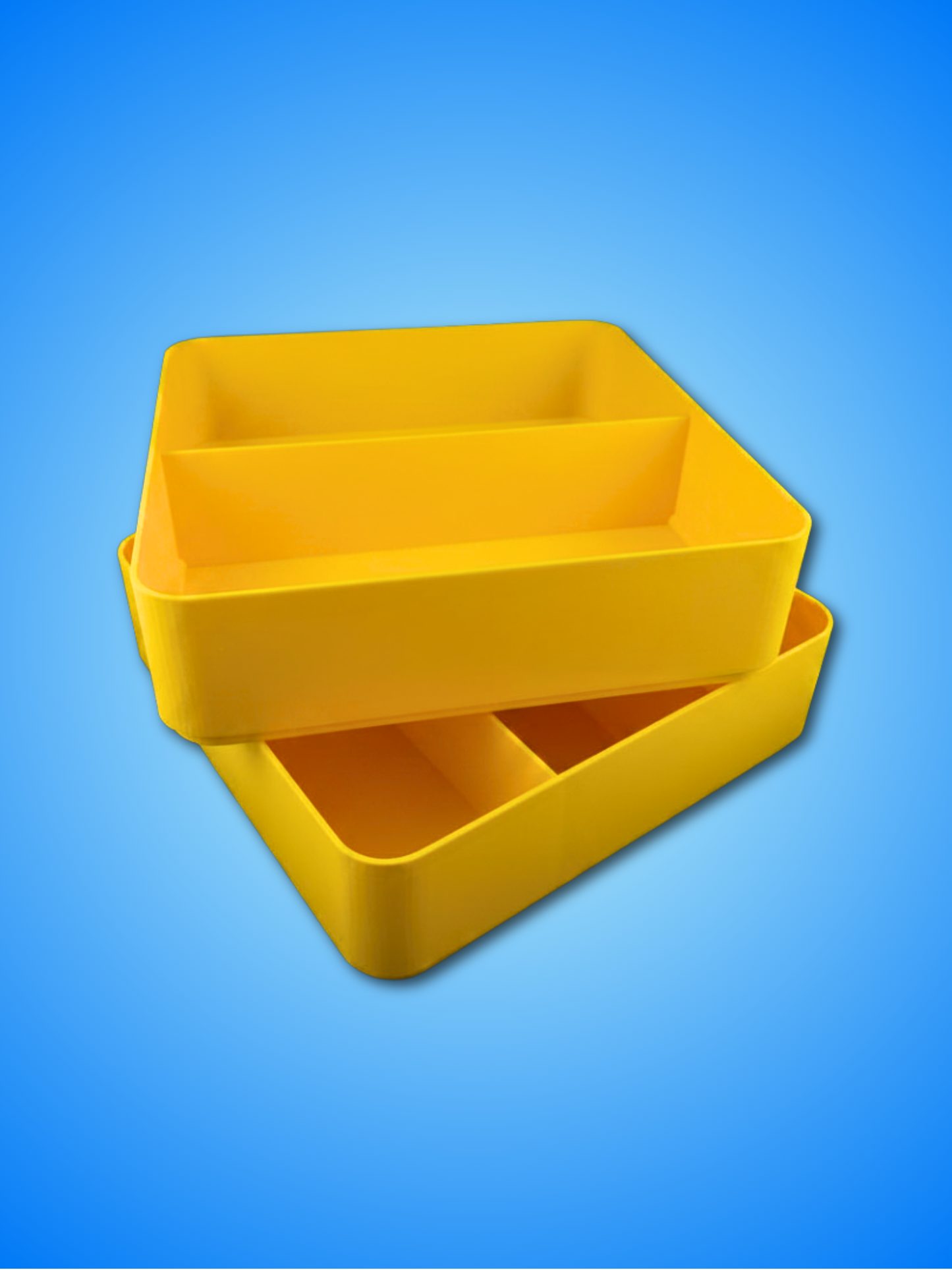 Trieur à double hauteur - Convient pour trier les LEGO®, les Gobricks, les boulons, les puzzles - Empilable avec couvercle
