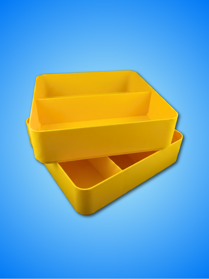 Trieur à double hauteur - Convient pour trier les LEGO®, les Gobricks, les boulons, les puzzles - Empilable avec couvercle