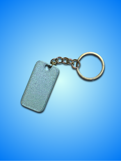 Porte-clés Sifflet de Sécurité Plat - PLA Imprimé en 3D | Compact pour le Quotidien | Fabriqué sur Commande