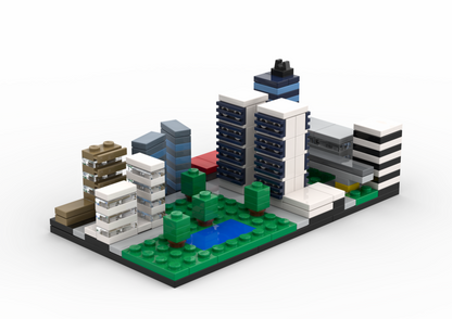 LEGO Central Park District MOC – PDF Building Instructions