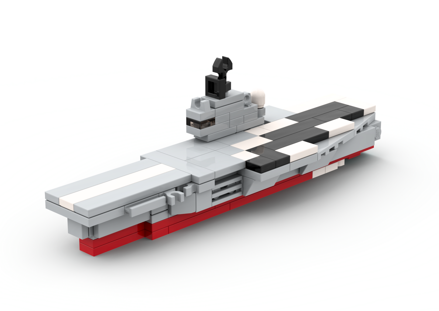 LEGO USS Lexington Aircraft Carrier (CV-16) MOC – PDF Building Instructions