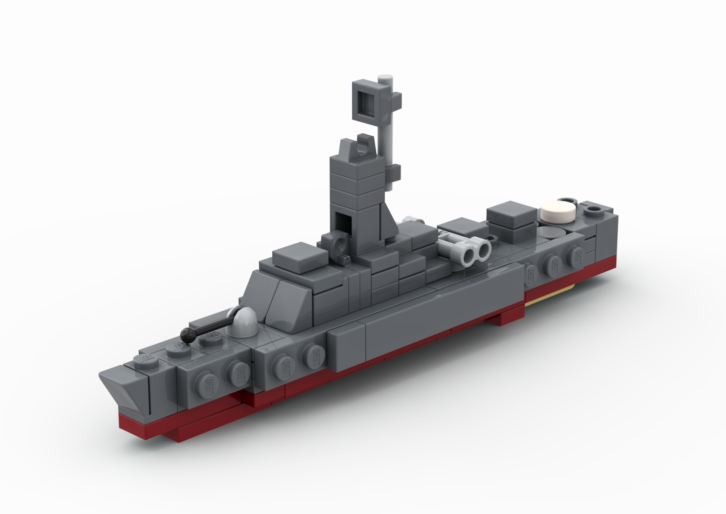 Victory Class Corvette - LEGO® MOC - Building Instructions