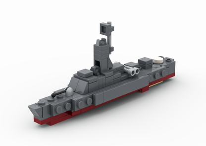 Victory Class Corvette - LEGO® MOC - Building Instructions