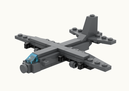 LEGO Lockheed C-130 Hercules MOC – PDF Building Instructions