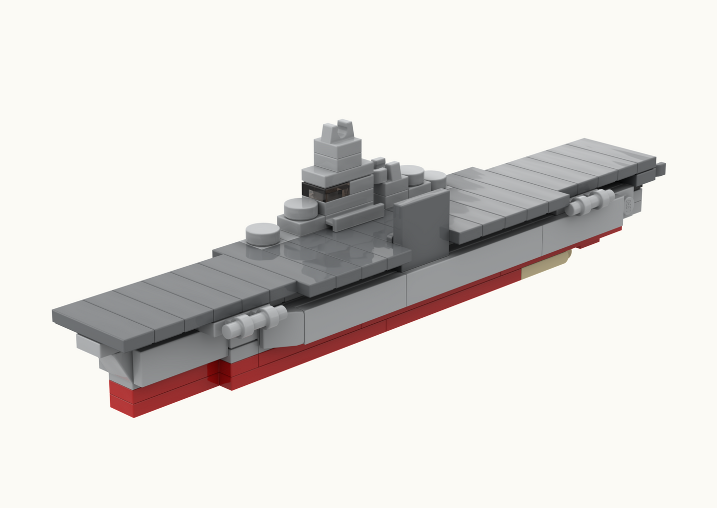 LEGO USS Essex CV-9 Aicraft Carrier MOC – PDF Building Instructions