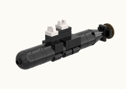 LEGO HMCS Victoria Class Submarine MOC – PDF Building Instructions