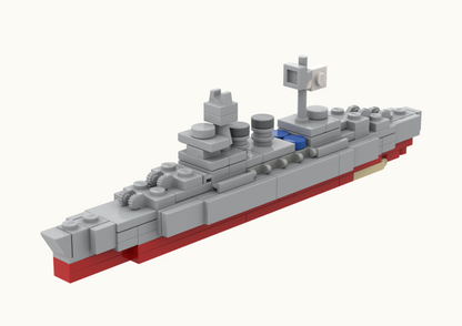 LEGO HMS Hood Battlecruiser MOC – PDF Building Instructions