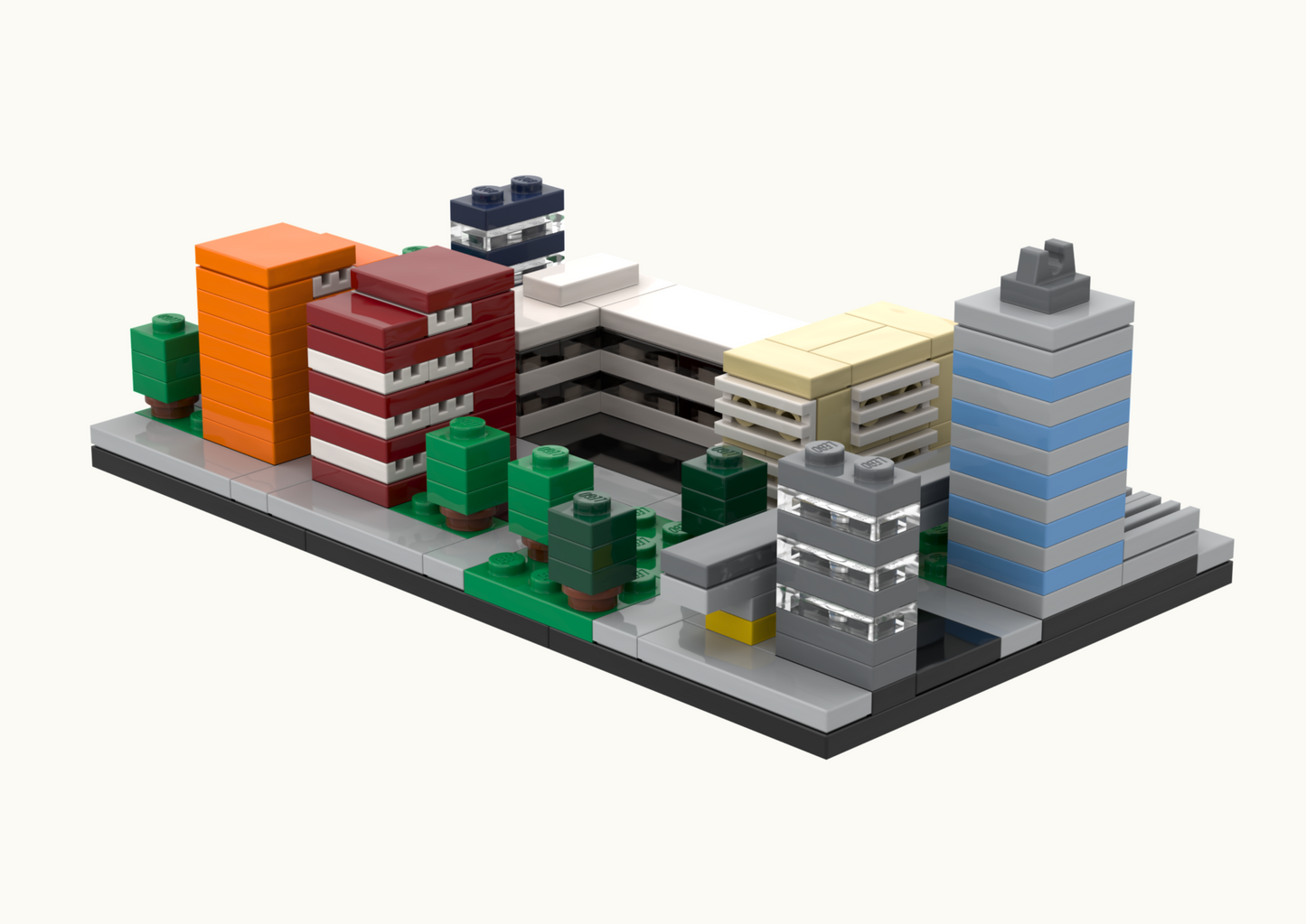 LEGO Downtown District MOC – PDF Building Instructions