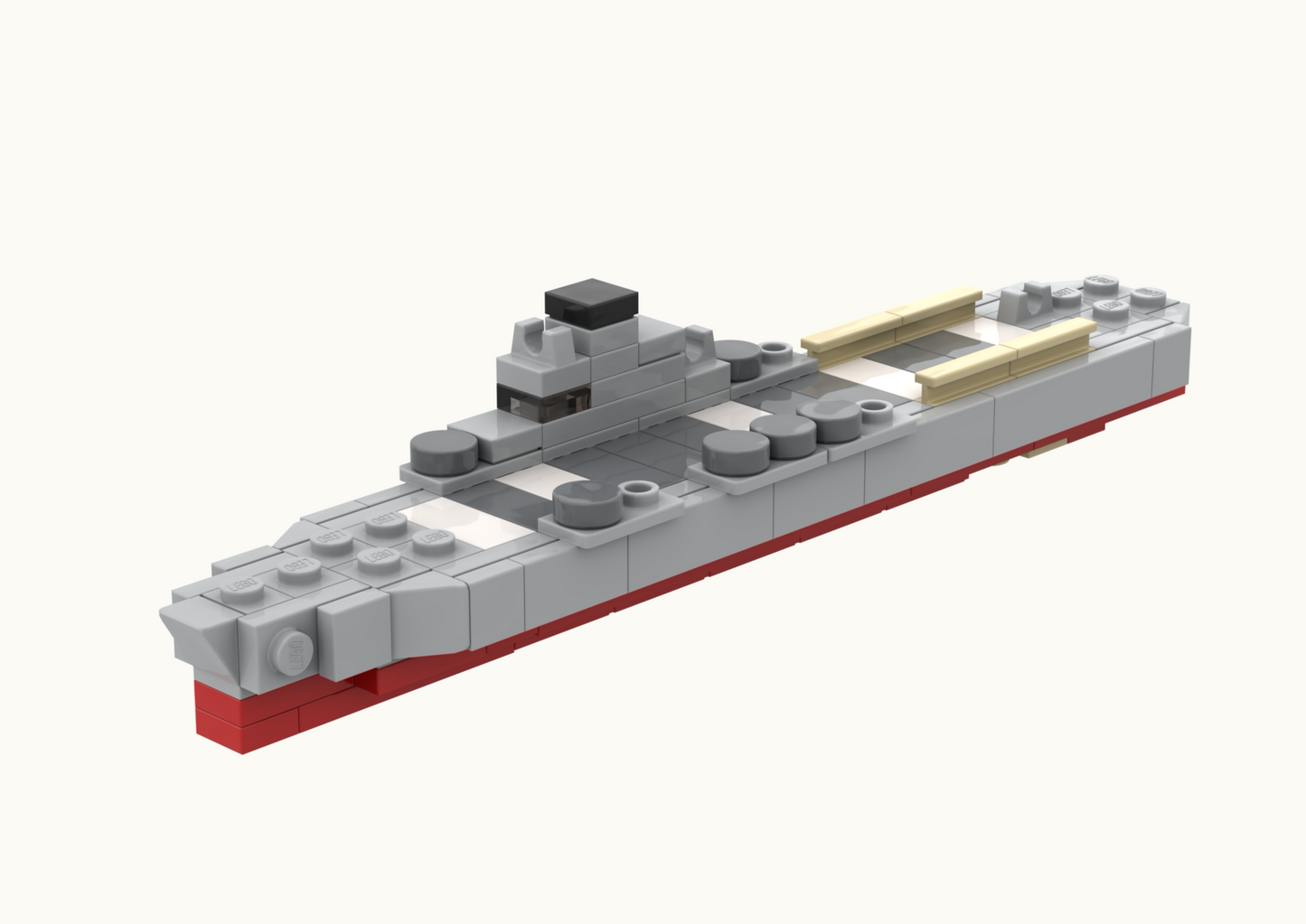 LEGO IJN Taiho Aircraft Carrier MOC – PDF Building Instructions