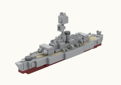 Ilmarinen Coastal Defence Ship - LEGO® MOC - Building Instructions
