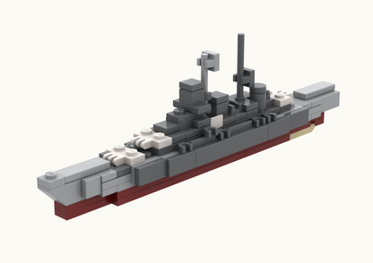 LEGO Scharnhorst Cruiser MOC – PDF Building Instructions