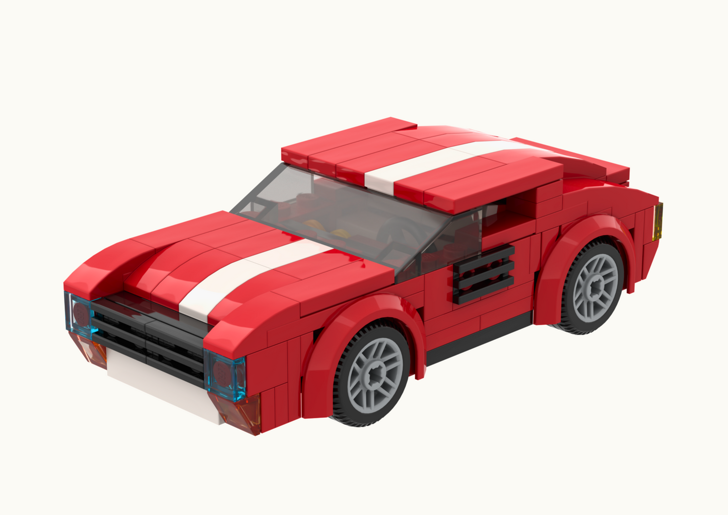LEGO Muscle Car MOC – PDF Building Instructions
