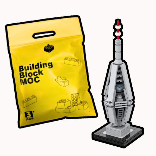 Bratislava Kamzik TV Tower - Gobricks Toy Building Kit