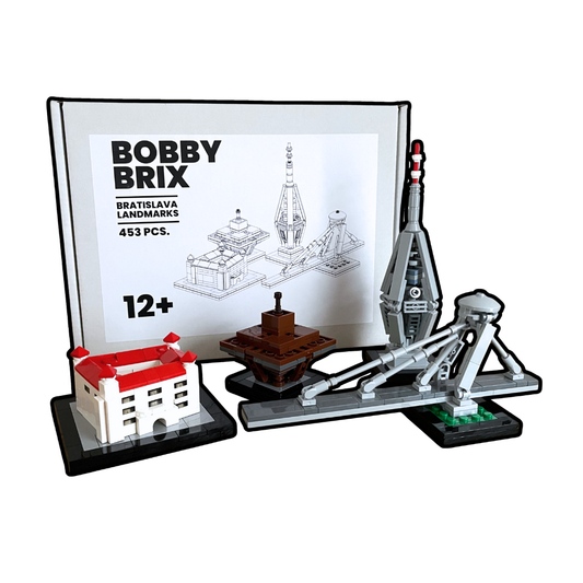 Bratislavské pamiátky - Gobricks MOC sada