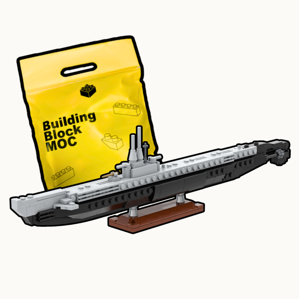 USS Bowfin Submarine - Gobricks MOC Kit