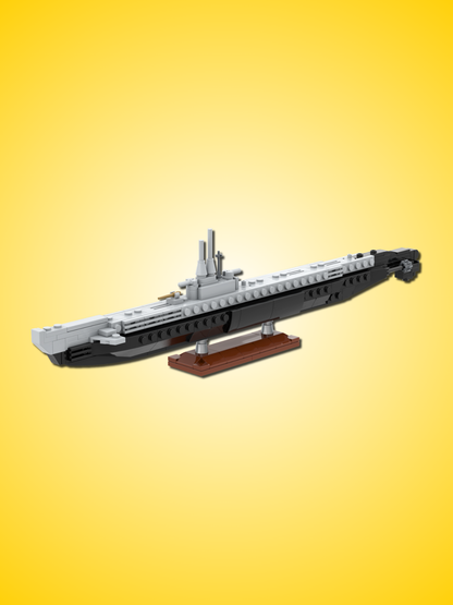 USS Bowfin Balao-Class Submarine - Gobricks MOC Kit