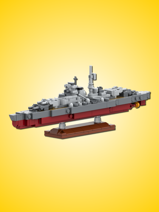 Tirpitz Battleship Scale Model - Gobricks MOC Kit