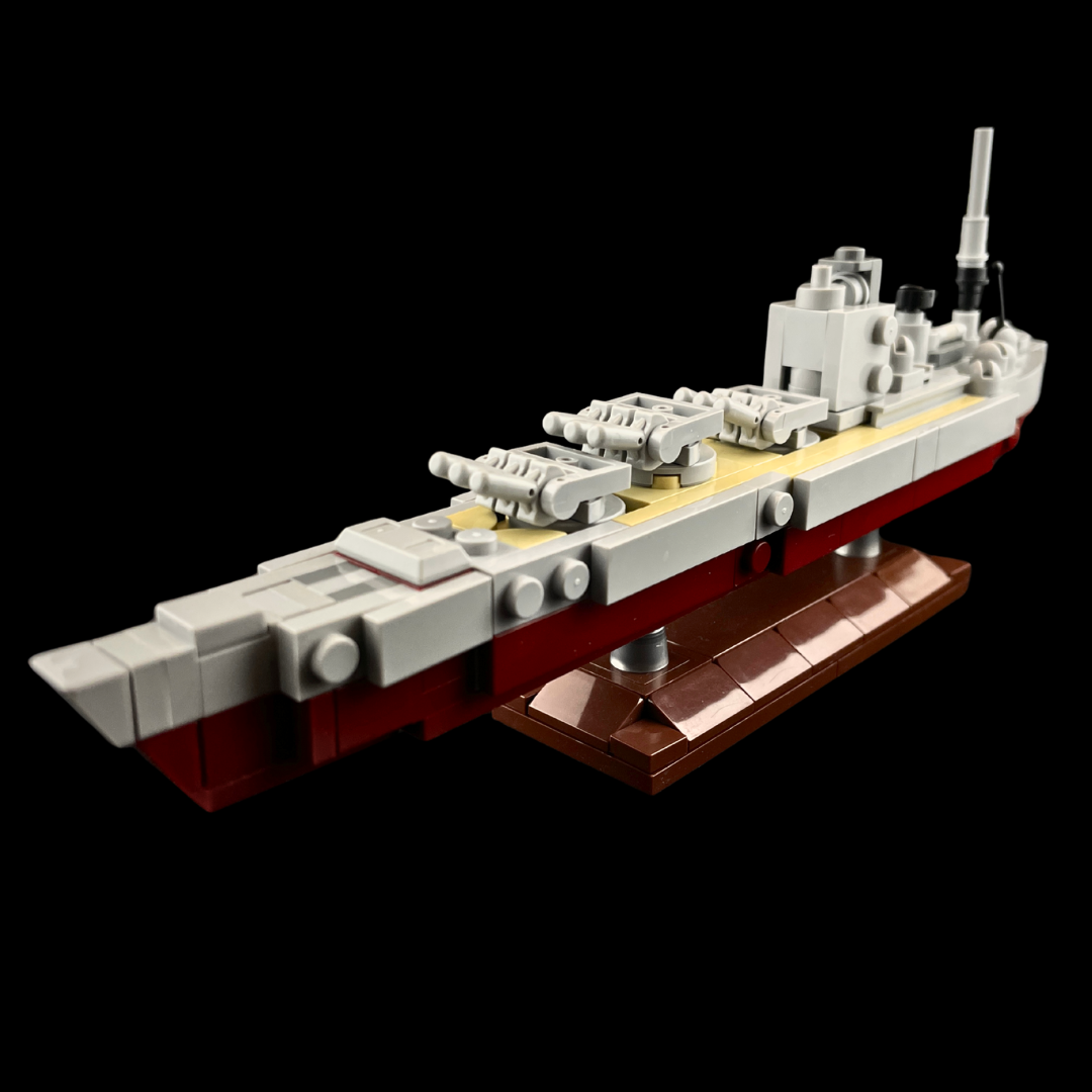 HMS Nelson Battleship Scale Model - Gobricks MOC Kit