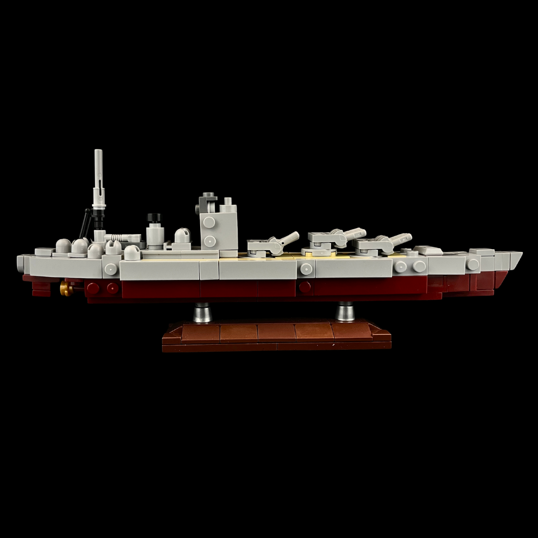HMS Nelson Battleship Scale Model - Gobricks MOC Kit