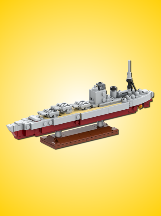 HMS Nelson Battleship Scale Model - Gobricks MOC Kit