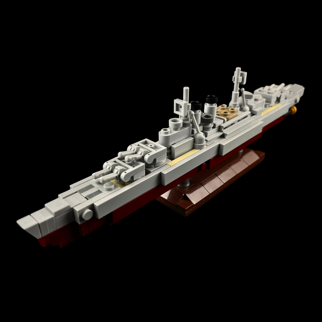HMS Hood Battlecruiser Scale Model - Gobricks MOC Kit