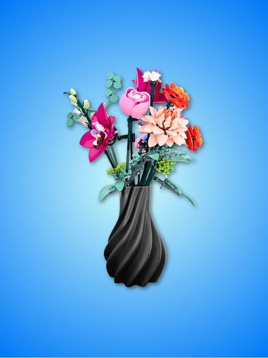 NICE Mediterranean Display Vase for LEGO Botanical Flowers - 3D Printed PLA