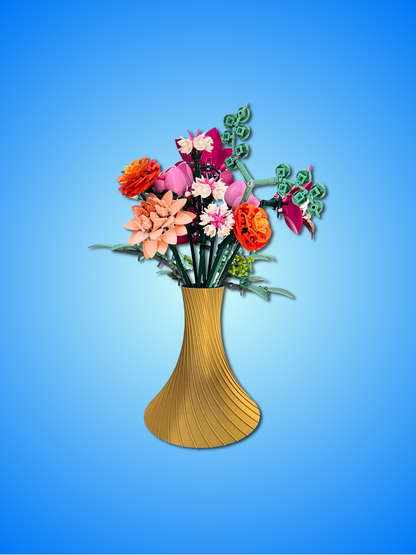 OSLO Nordic Display Vase pour fleurs botaniques LEGO - Imprimé en 3D PLA