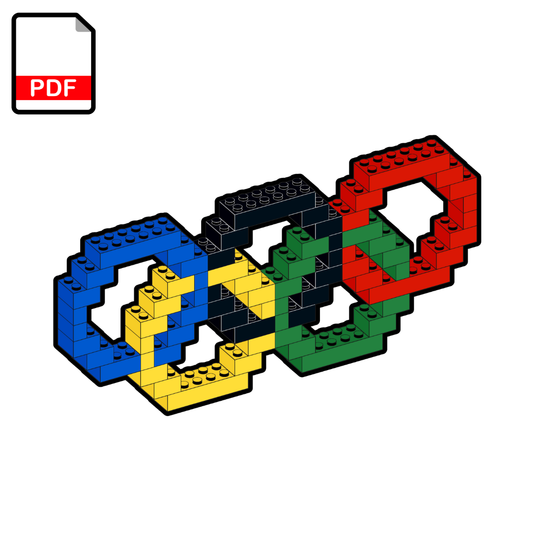 LEGO Olympic Rings MOC - PDF Building Instructions