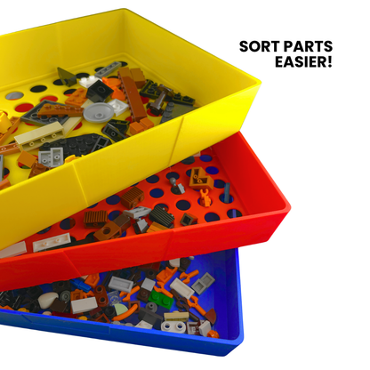 Boîte de Rangement Imprimée en 3D pour LEGO®, Petits Outils et Articles Ménagers - Conception Empilable - Taille Standard