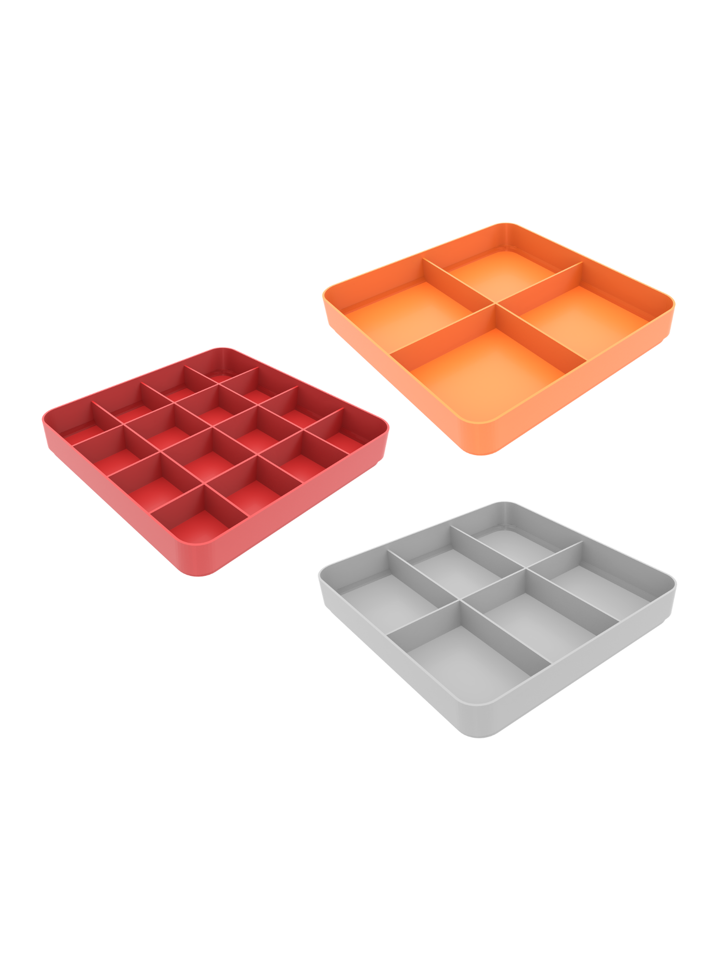 Bac de tri pour LEGO®, Gobricks, puzzles, outils, écrous et boulons - Imprimé en 3D en Slovaquie - Plusieurs tailles