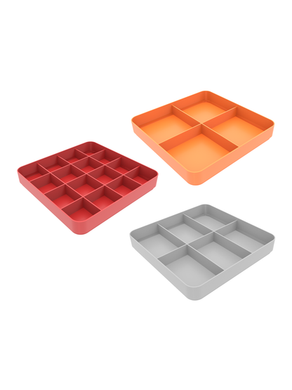Bac de tri pour LEGO®, Gobricks, puzzles, outils, écrous et boulons - Imprimé en 3D en Slovaquie - Plusieurs tailles