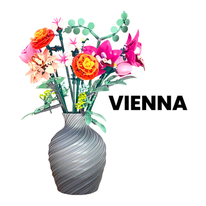 VIENNA - Brick Flower Vase – Display Vase for LEGO® Botanical Flowers
