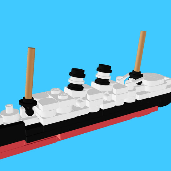 LEGO SS Duca D'Aosta 3D Model