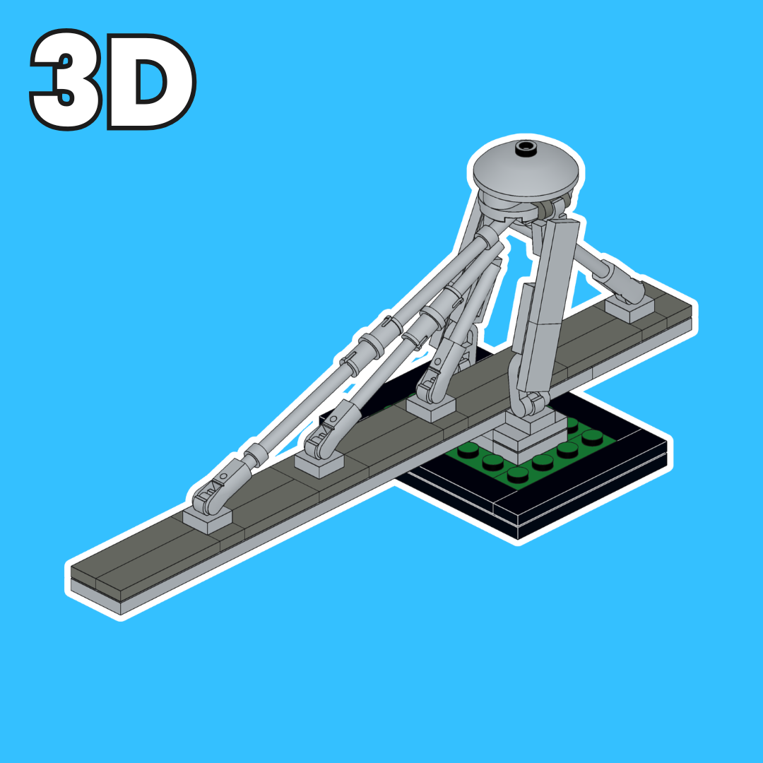 LEGO Most SNP MOC 3D Model Preview