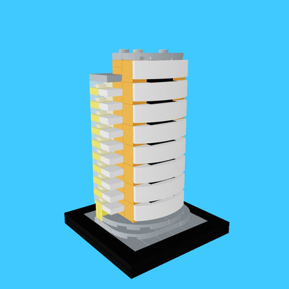 LEGO Oberon Residence MOC 3D Model Preview