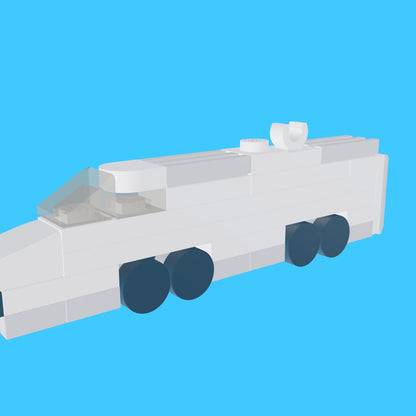 LEGO Micro TGV-M Power Car MOC – PDF Building Instructions