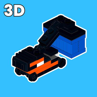LEGO Micro Container Handler MOC – Instructions de montage PDF